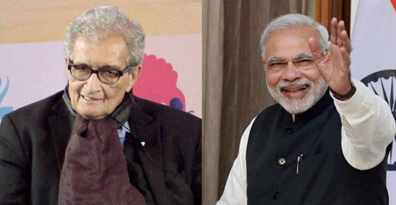 Nobel laureate Amartya Sen praises Prime Minister Modi