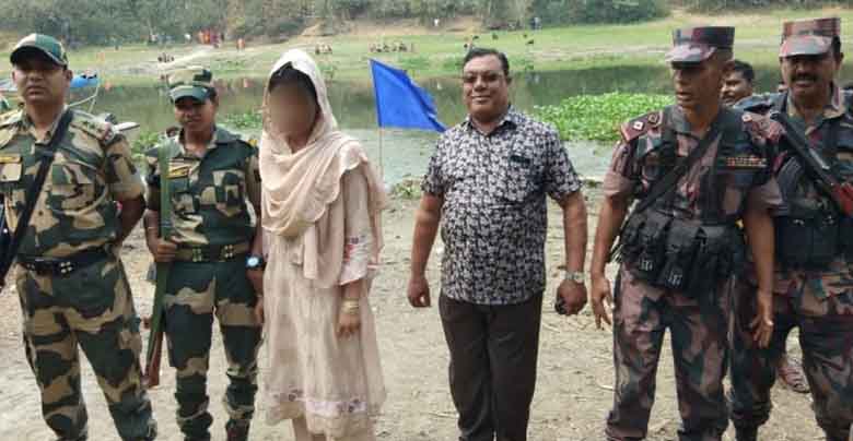 BSF rescued kidnapped daughter of silver smuggler safely from Bangladeshi miscreants