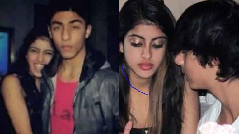 Amitabh-Bachchan's-granddaughter-and-Shahrukh's-son-Aryan-Khan-have-a-special-relationship