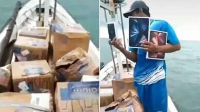 fisherman-got-boxes-of-apple-products-in-the-sea