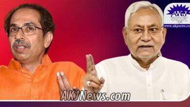 Frightened by Shiv Sena's condition Nitish left BJP