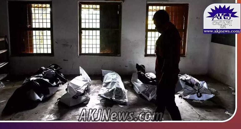 School turns into morgue in Odisha