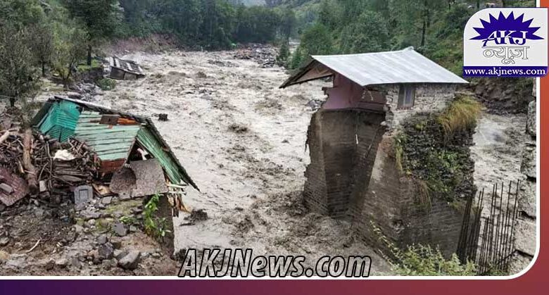 Flood like situation in Himachal Pradesh